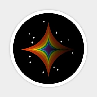 Rainbow star Magnet